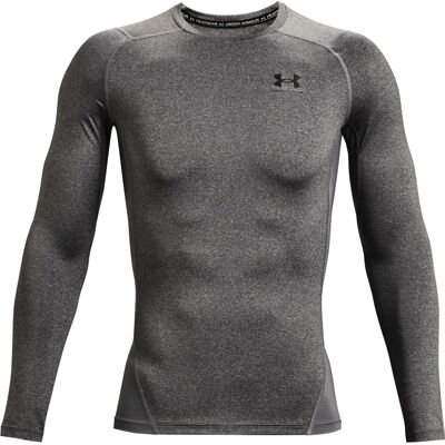 Under Armour HeatGear Langarm-T-Shirt - Sport - Grau - Lange Ärme Under Armour HeatGear Langarm-T-Shirt - Sport - Grau - Lange Ärme
