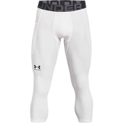 Under Armour Mens HeatGear ¾ Leggings White - Sport Under Armour Mens HeatGear ¾ Leggings White - Sport