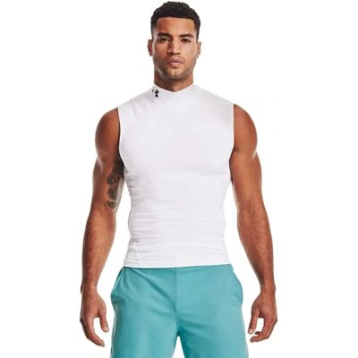 Under Armour HeatGear Bianco 2XL Canotta compressione uomo Under Armour HeatGear Bianco 2XL Canotta compressione uomo