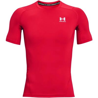 Under Armour per uomo. Maglietta a maniche corte HeatGear rossa - Maglietta Under Armour per uomo. Maglietta a maniche corte HeatGear rossa - Maglietta