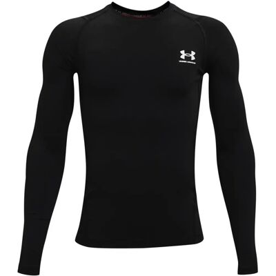 Under Armour Kids HeatGear Long Sleeve Baselayer - Black Under Armour Kids HeatGear Long Sleeve Baselayer - Black