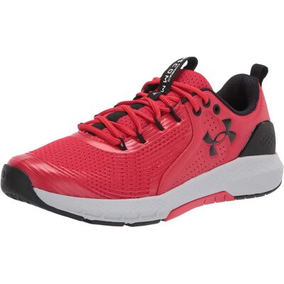 Under Armour Charged Commit 3 Trainingschoenen - Heren - Rood / Halo Grijs / Zwart Under Armour Charged Commit 3 Trainingschoenen - Heren - Rood / Halo Grijs / Zwart