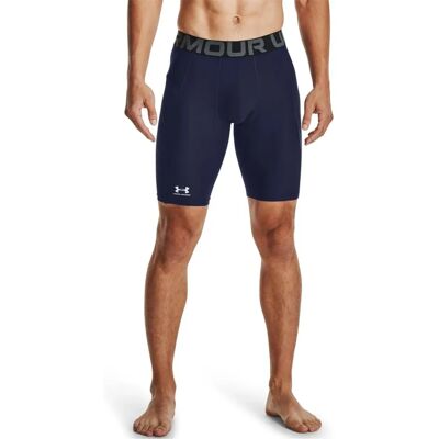Under Armour Short lungo HeatGear blu / bianco XL - Abbigliamento sportivo Under Armour Short lungo HeatGear blu / bianco XL - Abbigliamento sportivo