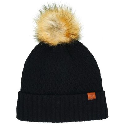 Callaway Golf Pom Pom Beanie - Wintermütze - Schwarz Callaway Golf Pom Pom Beanie - Wintermütze - Schwarz