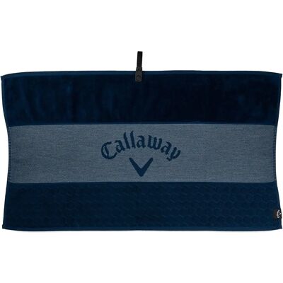 Callaway Navy Tour Golf Towel - Absorbent, Multi-Textured, 35" x 20" - Golf Towel Callaway Navy Tour Golf Towel - Absorbent, Multi-Textured, 35" x 20" - Golf Towel