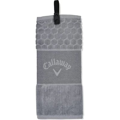 Callaway 2023 Tri-Fold Mikrofaser Golftuch - Golf Zubehör Callaway 2023 Tri-Fold Mikrofaser Golftuch - Golf Zubehör