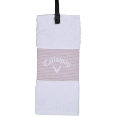 Callaway Golf Mikrofiber Trifold Handtuch - Allzweck Golfzubehör Callaway Golf Mikrofiber Trifold Handtuch - Allzweck Golfzubehör