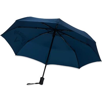 Callaway Golf Unisex Collapsible Fiberglass Umbrella - Navy/White - 43" Callaway Golf Unisex Collapsible Fiberglass Umbrella - Navy/White - 43"