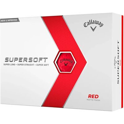 Callaway Supersoft 23 Golf Balls - Red Callaway Supersoft 23 Golf Balls - Red