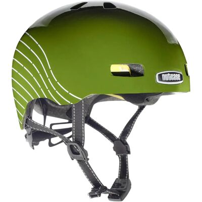 Nutcase Street MIPS Grüner Helm - Straßentyp Nutcase Street MIPS Grüner Helm - Straßentyp