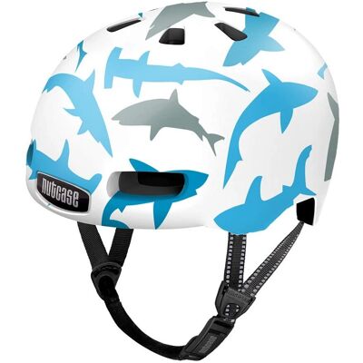 Casque enfant Nutcase Baby Nutty MIPS - Bleu / Blanc - Publicité Casque enfant Nutcase Baby Nutty MIPS - Bleu / Blanc - Publicité