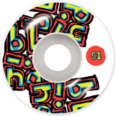 Blind OG Stacked 51mm Skateboard Räder - Weiß Blind OG Stacked 51mm Skateboard Räder - Weiß