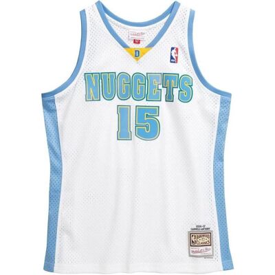 MITCHELL NESS - T-Shirt - Blanco - Denver - T-Shirt MITCHELL NESS - T-Shirt - Blanco - Denver - T-Shirt