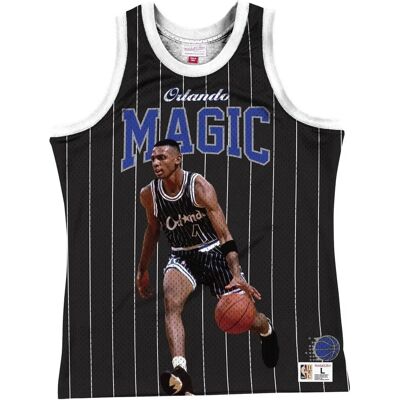 Mitchell & Ness Penny Hardaway Orlando Magic Koszykówka - Przez cały rok Mężczyźni Czarny 183-187 cm Mitchell & Ness Penny Hardaway Orlando Magic Koszykówka - Przez cały rok Mężczyźni Czarny 183-187 cm