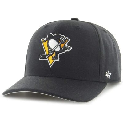 47 Brand Schwarze Pittsburgh Penguins Cap - Verstellbarer Snapback 47 Brand Schwarze Pittsburgh Penguins Cap - Verstellbarer Snapback