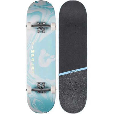 Impala Cosmos Skateboard 8,0 - Blau - Langlebiges 7-lags Ahorn Impala Cosmos Skateboard 8,0 - Blau - Langlebiges 7-lags Ahorn