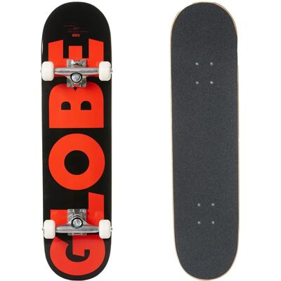 Skateboard G0 Fubar 7.75" Completo - Nero/Rosso Skateboard G0 Fubar 7.75" Completo - Nero/Rosso