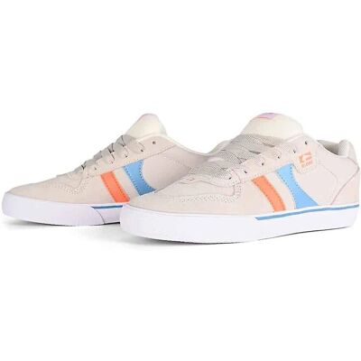 Globe Encore 2 Skate Shoes - Cloud/Blue/Orange - Skate Shoes Globe Encore 2 Skate Shoes - Cloud/Blue/Orange - Skate Shoes