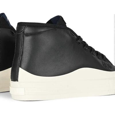 Scarpe da skate Globe Gillette Mid - Pelle Nera - Skate Shoes Scarpe da skate Globe Gillette Mid - Pelle Nera - Skate Shoes