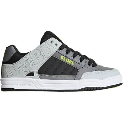 Chaussures de skate Globe Tilt - Gris/Noir - Chaussures de skate - Publicité Chaussures de skate Globe Tilt - Gris/Noir - Chaussures de skate - Publicité