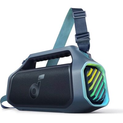 Soundcore Boom 2 Plus Wireless Bluetooth Speaker - Outdoor Blue Soundcore Boom 2 Plus Wireless Bluetooth Speaker - Outdoor Blue