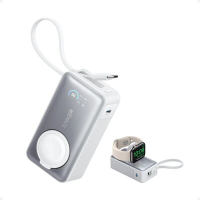 Power Bank Anker MagGo - 10K 35W para Apple Watch Power Bank Anker MagGo - 10K 35W para Apple Watch