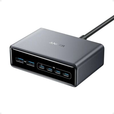 Anker Prime GaN 200W többportos töltő - univerzális, gyors töltés Anker Prime GaN 200W többportos töltő - univerzális, gyors töltés