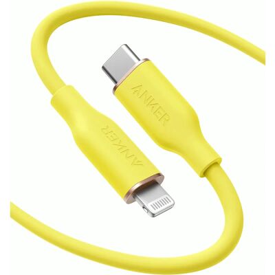Anker PowerLine III Flow, USB C to Lightning Cable for iPhone 13 13 Pro 12 11 X XS XR - Cable Anker PowerLine III Flow, USB C to Lightning Cable for iPhone 13 13 Pro 12 11 X XS XR - Cable