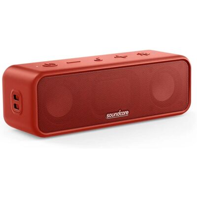 Anker Soundcore 3 Bluetooth Speaker - 24H Waterproof Stereo Anker Soundcore 3 Bluetooth Speaker - 24H Waterproof Stereo