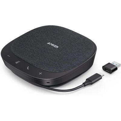 Anker - PowerConf S330 - 360° Voice - 4 Mics - Speaker Anker - PowerConf S330 - 360° Voice - 4 Mics - Speaker