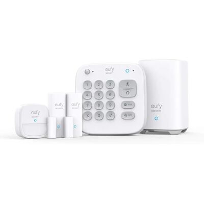 Eufy 5-Piece Home Alarm Kit Blanco - Kit de alarma doméstico Eufy 5-Piece Home Alarm Kit Blanco - Kit de alarma doméstico