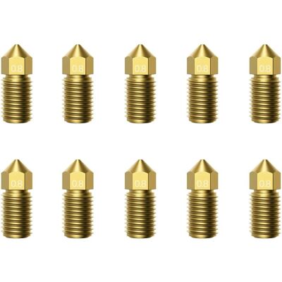 Kit de buses en laiton Ankermake M5 0,8mm - Accessoires pour imprimante 3D - Publicité Kit de buses en laiton Ankermake M5 0,8mm - Accessoires pour imprimante 3D - Publicité
