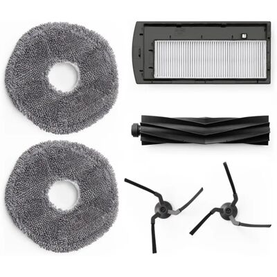 eufy Accessoire Set - Zijborstel, Rollenborstel & Mop - voor RoboVac X9 Pro eufy Accessoire Set - Zijborstel, Rollenborstel & Mop - voor RoboVac X9 Pro