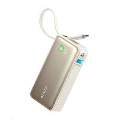 Anker Nano Power Bank - 30W, Câble USB-C Intégré - Power Bank Anker Nano Power Bank - 30W, Câble USB-C Intégré - Power Bank