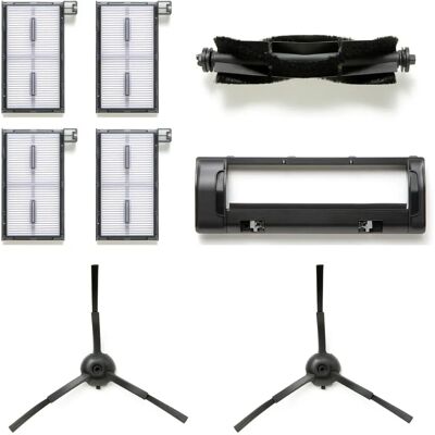 Kit di ricambio Eufy per robot aspirapolvere serie X8 Pro - Spazzola rotante, filtro Kit di ricambio Eufy per robot aspirapolvere serie X8 Pro - Spazzola rotante, filtro