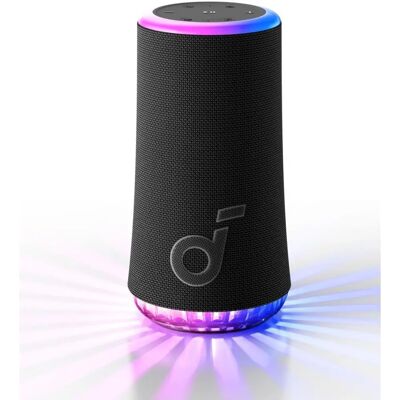 Caixa de Som Portátil Glow da Soundcore com Luz - Caixa de som portátil Caixa de Som Portátil Glow da Soundcore com Luz - Caixa de som portátil