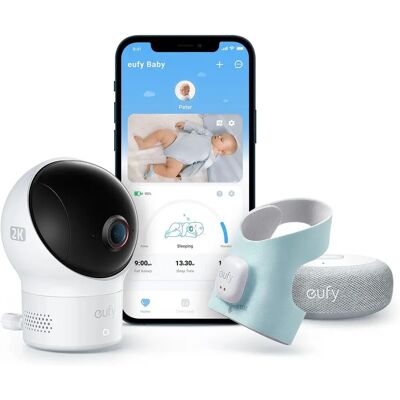 Eufy Inteligentny Skarpetka dla Niemowląt Babyphone i kamera (S340) Eufy Inteligentny Skarpetka dla Niemowląt Babyphone i kamera (S340)