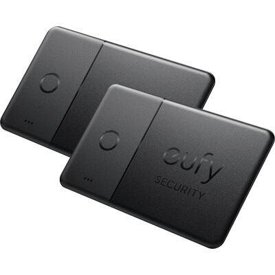 eufy Security SmartTrack Card 2-Pack - Tracker Intelligent - Publicité eufy Security SmartTrack Card 2-Pack - Tracker Intelligent - Publicité