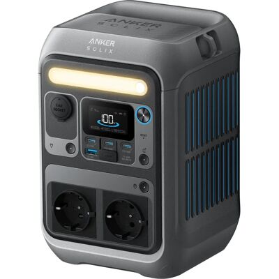 Anker - SOLIX C300 - 288Wh - 300W - Station d'alimentation - Publicité Anker - SOLIX C300 - 288Wh - 300W - Station d'alimentation - Publicité