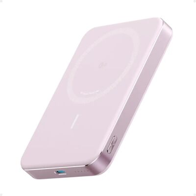 Power Bank Anker MagGo - Aura Rosa - 10K, Sottile - Power Bank Power Bank Anker MagGo - Aura Rosa - 10K, Sottile - Power Bank