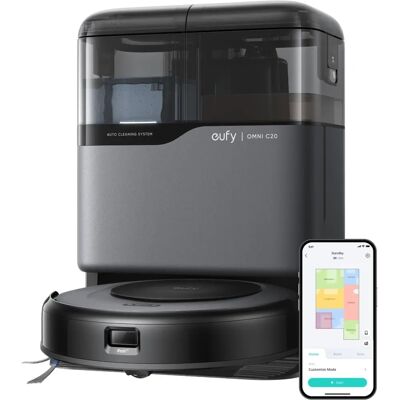 Eufy Omni C20 - Nero - Robot aspirapolvere Eufy Omni C20 - Nero - Robot aspirapolvere