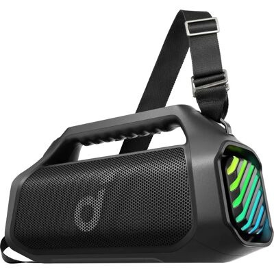 Soundcore Boom 2 Pro - Tragbarer Lautsprecher - Schwarz Soundcore Boom 2 Pro - Tragbarer Lautsprecher - Schwarz