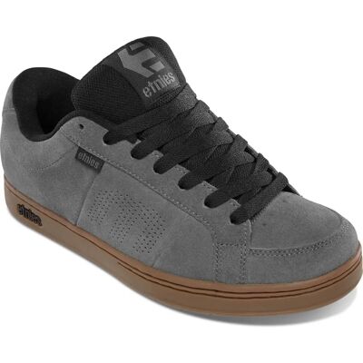 Etnies Kingpin - Grijs/Zwart/Gum Skate Schoenen Etnies Kingpin - Grijs/Zwart/Gum Skate Schoenen