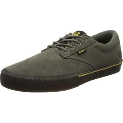 Etnies Jameson Vulc - Grå/Svart/Guld Skate skor Etnies Jameson Vulc - Grå/Svart/Guld Skate skor