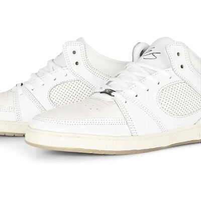 eS Accel Slim Mid Skate Schuhe - Weiß/ Hellgrau eS Accel Slim Mid Skate Schuhe - Weiß/ Hellgrau