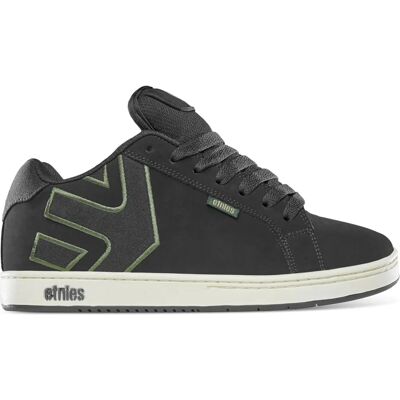 Etnies Fader Schwarz/Grün Skate Schuhe - Skate Shoes Etnies Fader Schwarz/Grün Skate Schuhe - Skate Shoes