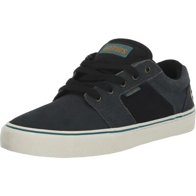 Etnies Barge LS Scarpe da Skate Grigio Scuro/Nero/Oro - Skate Shoes Etnies Barge LS Scarpe da Skate Grigio Scuro/Nero/Oro - Skate Shoes