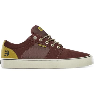 Etnies Barge LS Burgundy/Brown Skate Shoes - Skate Shoes Etnies Barge LS Burgundy/Brown Skate Shoes - Skate Shoes