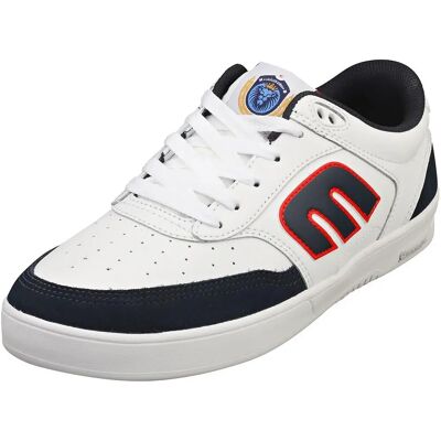 Etnies Aurelien Michelin Tenisky - Bílá/Navy/Červená - Skate Boty Etnies Aurelien Michelin Tenisky - Bílá/Navy/Červená - Skate Boty
