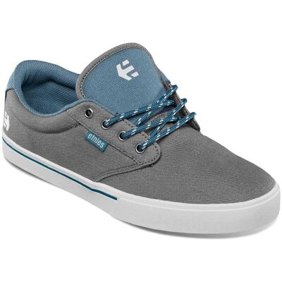 Etnies Jameson 2 Eco Grigio Blu Uomo Tela Skate Trainers - Scarpe da skateboard Etnies Jameson 2 Eco Grigio Blu Uomo Tela Skate Trainers - Scarpe da skateboard
